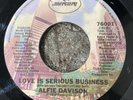 ALFIE DAVISON - LOVE IS A SERIOUS BUSINESS