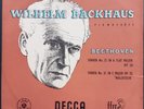 Beethoven - Piano Sonatas No. 12 & 21, WILHELM BACKHAUS, Decca LXT 2532, MONO