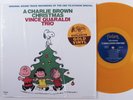 VINCE GUARALDI TRIO A Charlie Brown Christmas FANTASY LP VG++ gold wax SHRINK ha