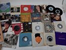 Vintage Winel Gramophone Record Case with Records and 7in Vinyl Records Bundle