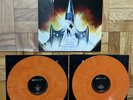 ACE FREHLEY “SPACE INVADER” LP DOUBLE ORANGE MARBLE VINYL W/ GATEFOLD RARE KISS