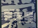 Less Than Jake 2003 Press Goodbye Blue And White LP White Vinyl EX Ska Punk