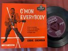 Eddie Cochran – C'mon Everybody, Original single 1959 ep vinyl. Free uk post