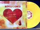 BOYS LIKE GIRLS Love Drunk LP on YELLOW VINYL New SEALED /1000 Taylor Swift