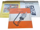 Billy Bragg Albums LP Vinyl Record Bundle x3 Workers Playtime Brewing UpSpy vSpy