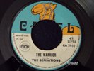 THE SENSATIONS - THE WARRIOR  (REGGAE)  45