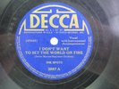 Ink Spots - DECCA 3987 - I Don't Want To Set The World On Fire & Hey Doc