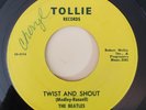 Beatles  TWIST AND SHOUT  ( RARE EARLY ROCK N ROLL 45) #9001 PLAYS VG++