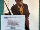 Ray Charles Signed Friendship Lp + 8 Signatures Johnny Cash Willie Nelson + More