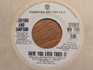 ASHFORD AND SIMPSON HAVE YOU EVER TRIED IT MONO / STEREO WHITE PROMO