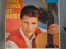 Ricky Nelson More Songs By Ricky BLUE Vinyl Stereo LP 12059 + Poster VG