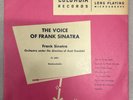The Voice of Frank Sinatra (1948) Columbia ‎– CL 6001 Vinyl 10