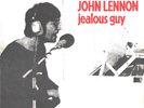 JOHN LENNON-DUTCH PICTURE SLEEVE+ 45--(JEALOUS GUY)--PS--PIC-SLV