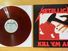 Metallica – Kill 'Em All. Jump In The Fire Engine Red LP. Blackened 2021 US.