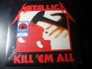 METALLICA KILL EM ALL LP RECORD FIRE ENGINE RED COLOR VINYL