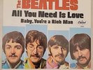 The Beatles Picture Sleeve 45 RPM All You Need Is Love Excellent Cond See Photos