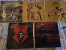 GENESIS '74, '76 x 2, '77 & '78  5LP SET FM BROADCAST CV  MINT  STILL SEALED