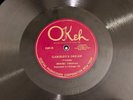 Hociel Thomas Louis Armstrong Washwoman Blues Okeh 8289 Jazz 78 EE+