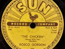 Rare Rosco Gordon The Chicken Sun Records 78 RPM 237