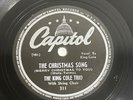 Nat King Cole Trio-The Christmas Song/Cool Of Evening orig 1946 Capitol 78 rpm