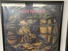 Iron Maiden- Piece Of Mind Picture Disc + Cornice Con Vetro Per Vinile
