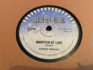 HAROLD DORMAN : MOUNTAIN OF LOVE  /  TO BE WITH YOU.  SA. 78.rpm (1960)