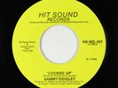 Crossover Soul 45 - Sammy Ridgley - Locked Up - Hit Sound - VG+ promo
