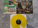 Beatles SGT Pepper French Odeon Promo Yellow Translucent Vinyl DC1 YEX 637 EX