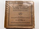1931 VICTOR RECORDS DEALER NUMERICAL LISTING - JAZZ, BLUES, ETHNIC, MEGA RARITY