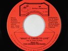Modern Soul 45 - Chosen Few Band - What It Takes To Live - BR VG++