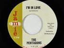 Northern Soul Popcorn 45 - Pentagons - I'm In Love - Jamie VG+