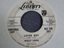 DEMO PROMO ROCKABILLY-WALLY LEWIS-LOVER BOY-LIBERTY JOHNNY CASH STYLE
