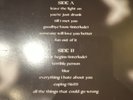 Johnny Orlando Signed Vinyl All the Things That Could Go Wrong Blue Swirl LP COA