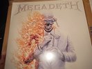 NEW MEGADETH DBL CRYSTAL RED ORANGE GHOSTLY VINYL & HAND SIGNED ART CARD SEALED