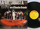 Rafael Labasta - Vivo En El Rancho Grande LP - OG Panama Press - Rare Salsa  VG+