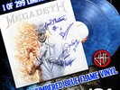 MEGADETH Signed & Numbered #227 OF 299 LAST 1 | Blue  | JSA # WC360995  | Vinyl