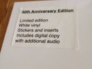 THROBBING GRISTLE 2ND ANNUAL REPORT 40TH LIMITED EDITION  WHITE VINYL LP