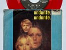 ABBA - Andante, Andante / Felicidad / RARE ECUADOR PRESS 45 RED VINYL