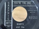 MARTY & THE SYMBOLS You’re The One 45 GRAPHIC ARTS VG+* Obscure RARE Doo Wop