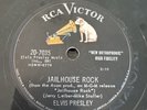 Elvis Presley Jailhouse Rock Treat Me Nice RCA Victor 78 RPM 10”