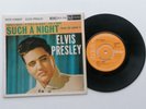 ELVIS PRESLEY 1960   SUCH A NIGHT  EP  RARE 1969 ORANGE RCA  LABEL