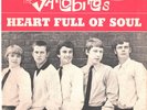 YARDBIRDS-PICTUTRE SLEEVE + 45-(HEART FULL OF SOUL)--PS--PIC--SLV