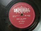 THE STRIKES - 78rpm R&B IMPERIAL #5433 - BABY I'M SORRY/IF YOU CAN'T YOU ROCK ME