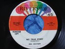 hear RARE 1963 OBSCURE DOO WOP PROMO 45 JOEL GRAYSON - MY TRUE STORY - RIVERSIDE