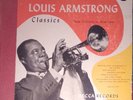 Louis Armstrong Classics New Orleans to New York 78 rpm jazz Big Band records