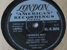 Dion & The Belmonts - I wonder why 1958 UK London 78 RPM
