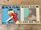 Black Flag My War First US Pressing 1984 Vinyl LP SST Records + I Can See You