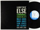 Cannonball Adderley - Somethin' Else LP - Blue Note Mono DG RVG Ear 47 W 63rd