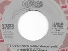 Luther Vandross - It's Over Now / Wait For Love (7