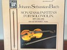 J.S. Bach, Sonatas & Partitas For Solo Violin, Oscar Shumsky, 3 LP Box Set, NM